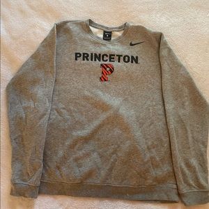 Princeton Nike Grey Sweatshirt in Size Large